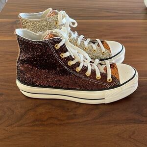 Converse Glitter High-Top Sneakers